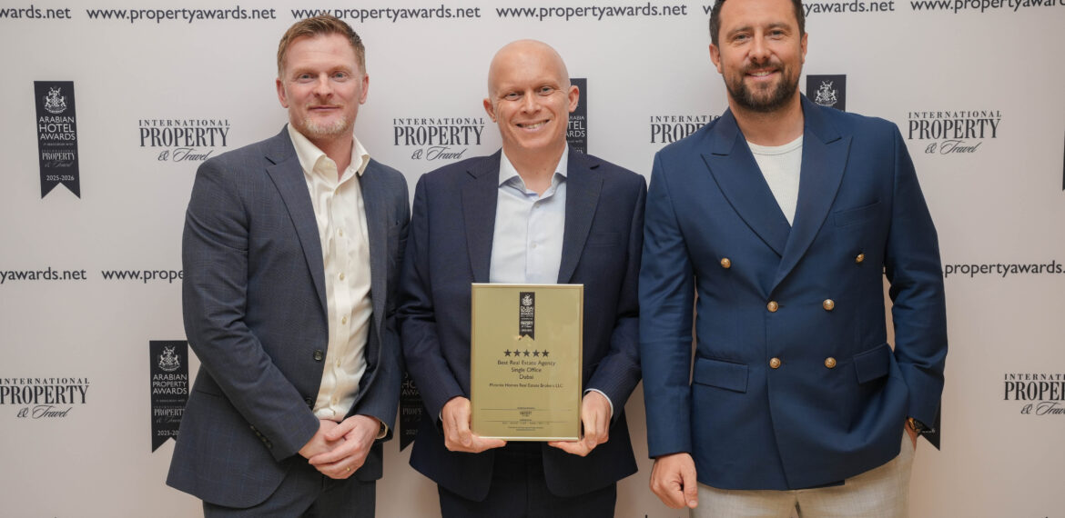 Phoenix Homes Wins Best Single Office Brokerage at Arabian Property Awards 2025
